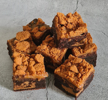 Biscoff Caramel Brownies